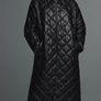 Zara faux leather coat size large Image 5