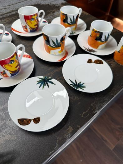 knuttel espresso cups & saucers