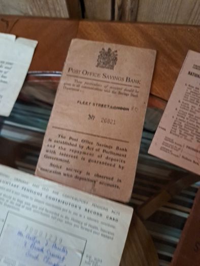 Vintage Soliders Paperwork
