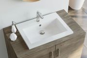 Granite Basin 600x450x120 mm White