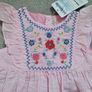 BNWT - Jojo Maman Bebe Baby Girls' Floral Embroidered Dress, size: 9-12 Months Image 3