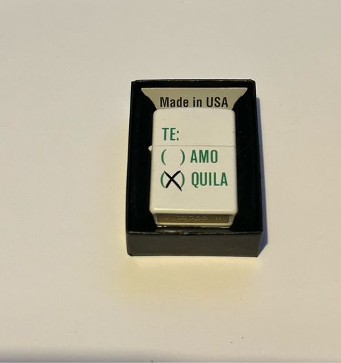 Zippo lighter Tequila