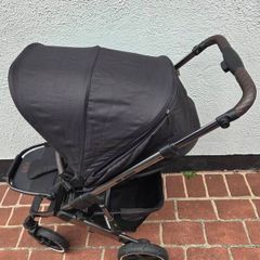 Baby buggy with basket