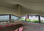 BILD Stretch Tent 10m x15m 3 years old walls+floor