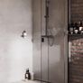 Vayo Chrome Sliding Walk-In Shower Enclosure 120X200cm Image 2