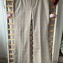 trousers Bnwt gap beige herringbone check trousers wide leg us8 uk12 Image 3