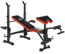 HOMCOM Multi-Function Weight Bench with Rack (Great Condition)
