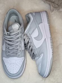Nike Dunk Low Grey White UK 8 EU 42.5