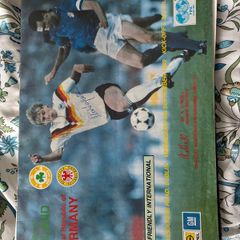 football programme signed by Alec Ferguson