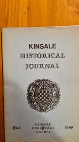 Kinsale Historical Journal 1988 By Kinsale Heritage Society. VINTAGE FIRST EDITION. Paperback In Good Condition.