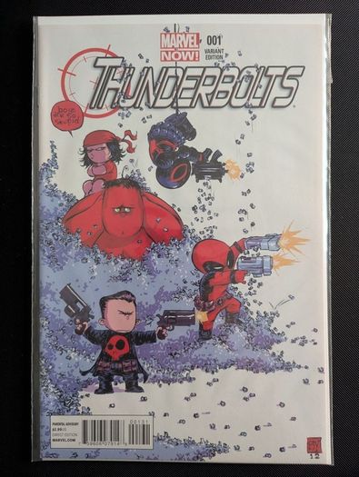 Thunderbolts #1 Skottie Young Variant (Marvel - 2013)
