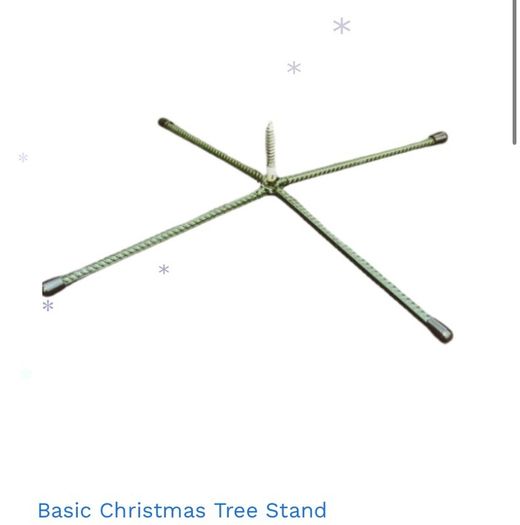 Christmas tree stand