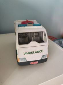 Toy car ambulace Fisher Price