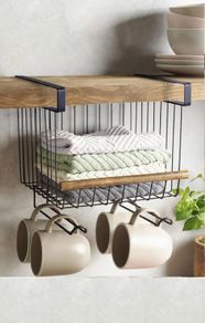 Cup Holder Storage Basket