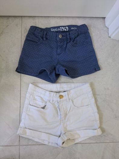 Girls shorts from GAP KIDS and H&M