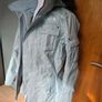 The North Face Ski Jacket | Light Blue Houndstooth | Faux Fur Hood - uk8-10 Image 2