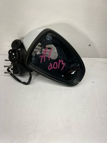 2013 AUDI A1 Mk1 5 Door Hatchback White O/S Drivers Right Door Wing Mirror A2l11b5s