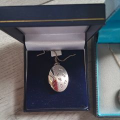 silver locket