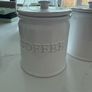 Grove Home Ceramic Kitchen Canisters Coffee, Tea & Sugar Image 2