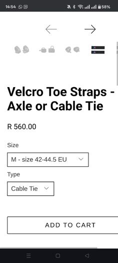 Pedal - sprinter straps