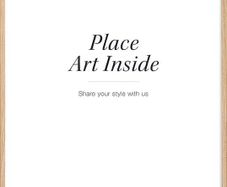 Large wooden frame