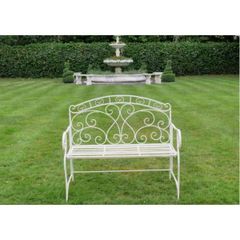 Bench 9 Ornate Back Swirl D7386