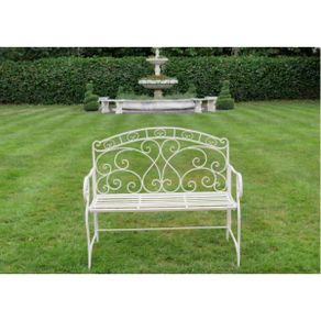 Bench 9 Ornate Back Swirl D7386