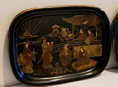 Antique Japanese Trays