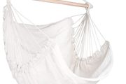 _Hanging Chair, Hanging Seat with 2 Removable Cushions, Hammock Chair with Thick Rope, Washable Hanging Swing for Children &amp; Adults, Maximum Load 150 kg for Bedroom in Patio Garden