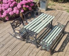 Kids Wrought Iron Garden Set