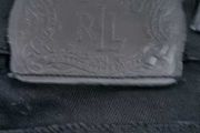 Ralph Lauren Black Straight Leg Jeans Sz 12UK