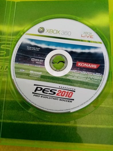 PES 2010 Xbox 360 Games Original