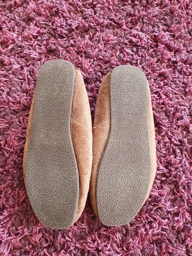 Boys Next furlined reindeer slippers