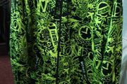 Authentic Michael Kors Neon Graffiti Jacket