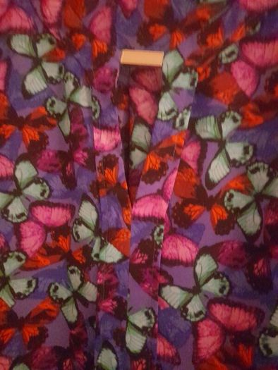 ladies colourful print shiffon blouse