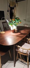 Walnut Kitchen Table .. extendible