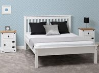 main image for ad Monaco 4'6" Bed Low Foot End in White