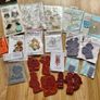 Big BUNDLE of craft stuff, STAMPS & Cutting plates. NEW & Used Image 2