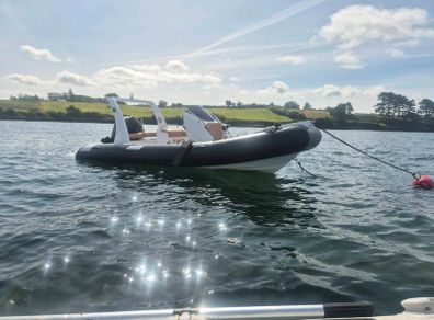 5.8 m Rib with Mercury 115hp outboard