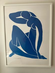 Matisse print framed