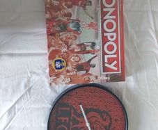 Liverpool LFC Monopoly & Wall Clock - both brand new
