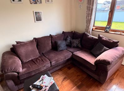 Large L shaped Couch for sale