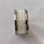 18ct white gold Bvlgari white ceramic ring Image 4