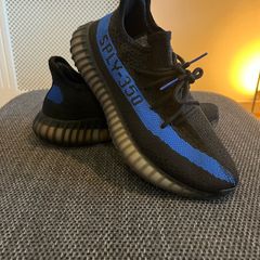 Black & Blue Yeezys