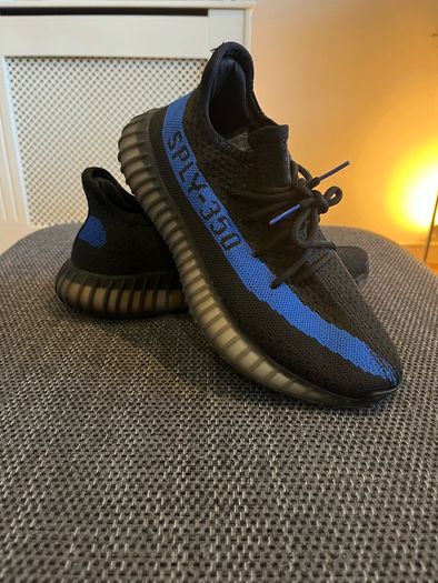 Black & Blue Yeezys