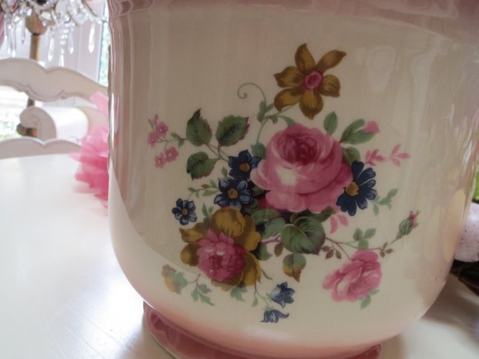 Vintage Porcelain vase Staffordshire Ironstone