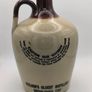 Vintage 1950s Locke's Kilbeggan Irish Whiskey Stoneware Flagon Image 4