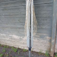 Outdoor drying rack