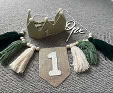 High chair banner