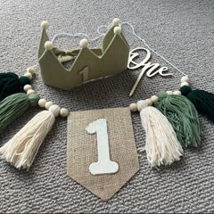 High chair banner